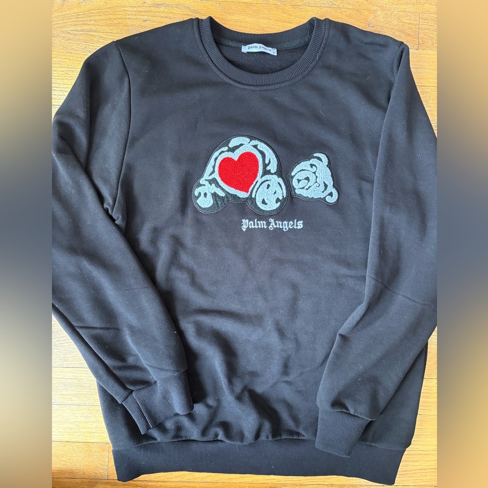 Palm Angels Bear In Love crewneck sweatshirt